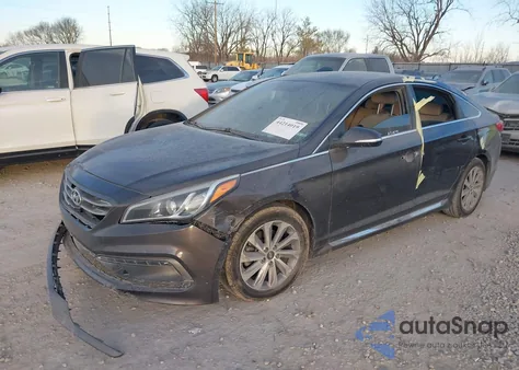 2015 Hyundai Sonata Sport from USA, damaged, VIN 5NPE34AF1FH071761